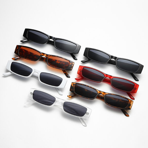 European And American Retro Women's Small Frame Square Sunglasses - Image 10