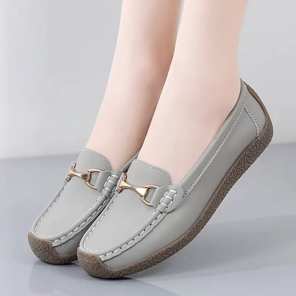 2024 New Spring/Autumn Women Genuine Leather Casual Women Shoes