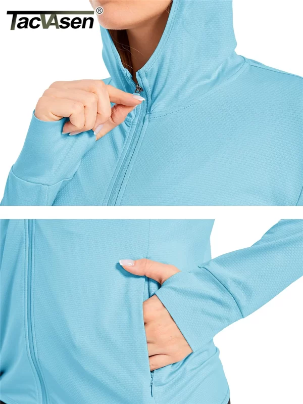 TACVASEN Summer Sun Protection Hoodies Womens - Image 4