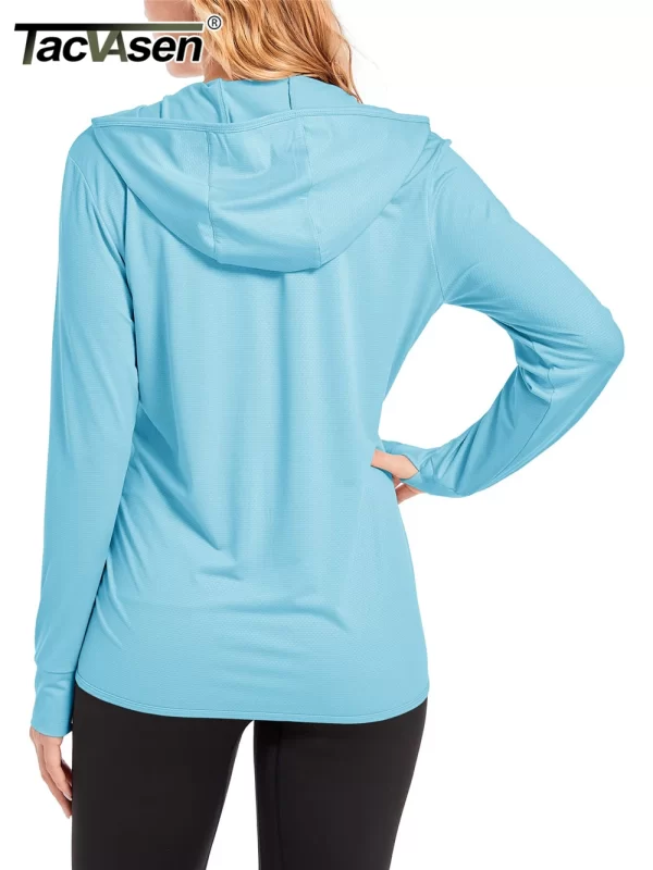 TACVASEN Summer Sun Protection Hoodies Womens - Image 2