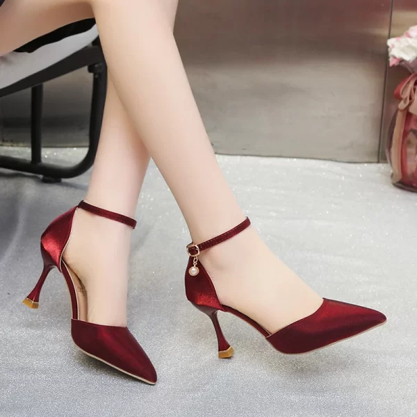 Comfortable casual high-heeled fashion shoes