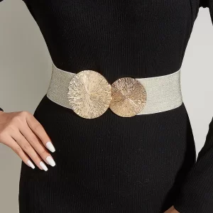 2024 Ladies High Quality Fashion Elastic Wide Waist Seal Coat Dress Corset Belts for Women Luxury Designer Female Waistband