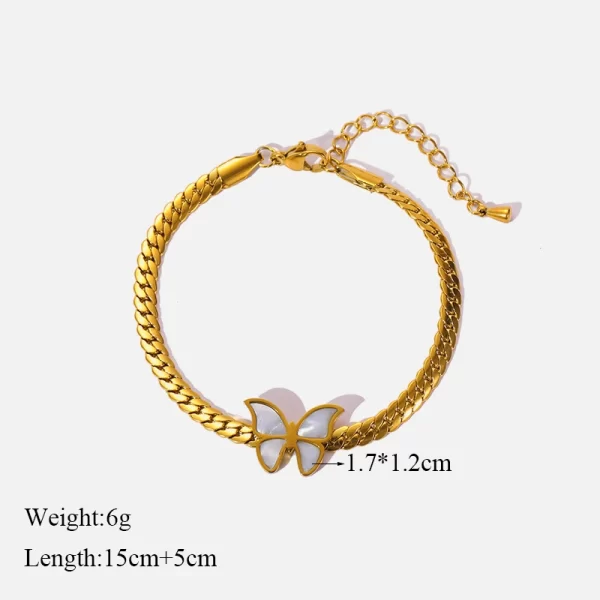 EILIECK 316L Stainless Steel Round Tree of Life Charm Bracelet - Image 5