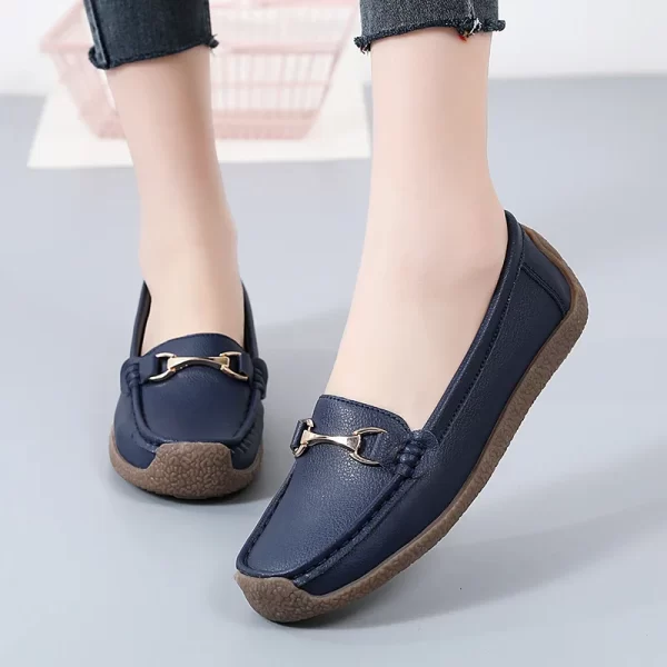 2024 New Spring/Autumn Women Genuine Leather Casual Women Shoes - Image 6