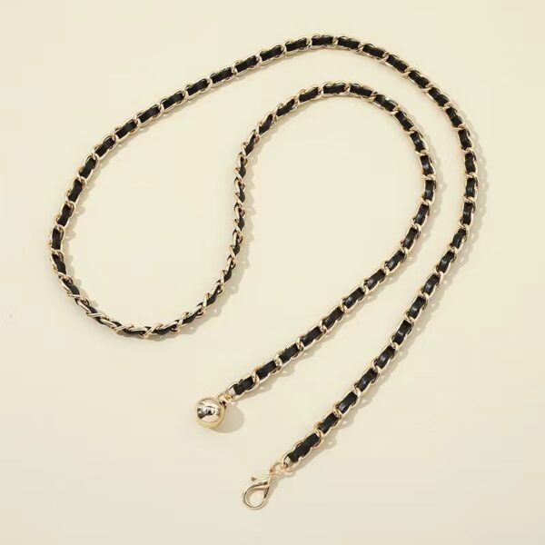 Classic style waist chain is a unique piece that adds an elegant and traditional touch to any look. - Image 2