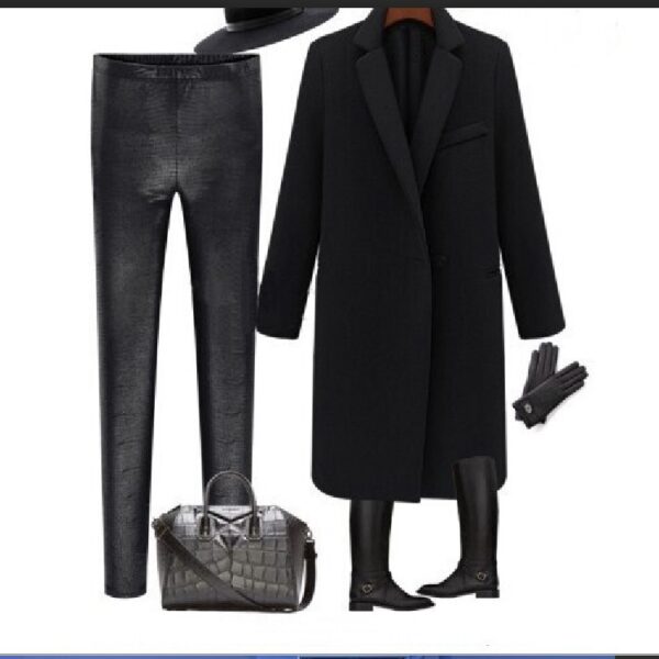 Fashionable And Simple One-button Women's Coat - Image 4