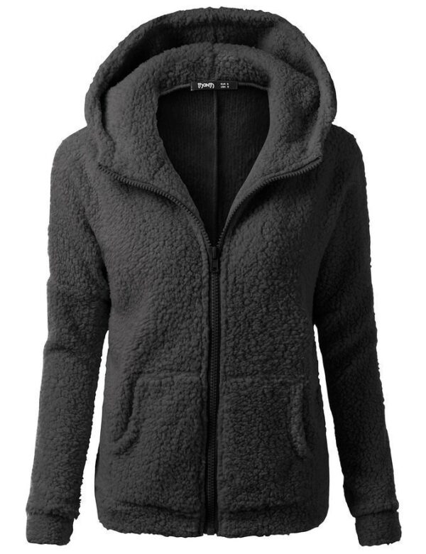 Women's Fashion Jacket Hooded Sweater Sweater - Image 6