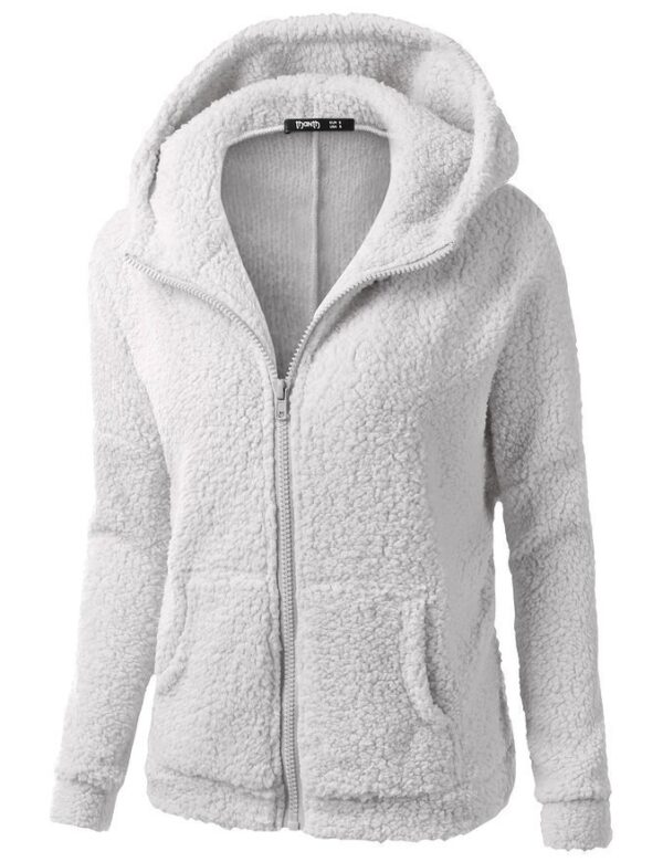 Women's Fashion Jacket Hooded Sweater Sweater - Image 9