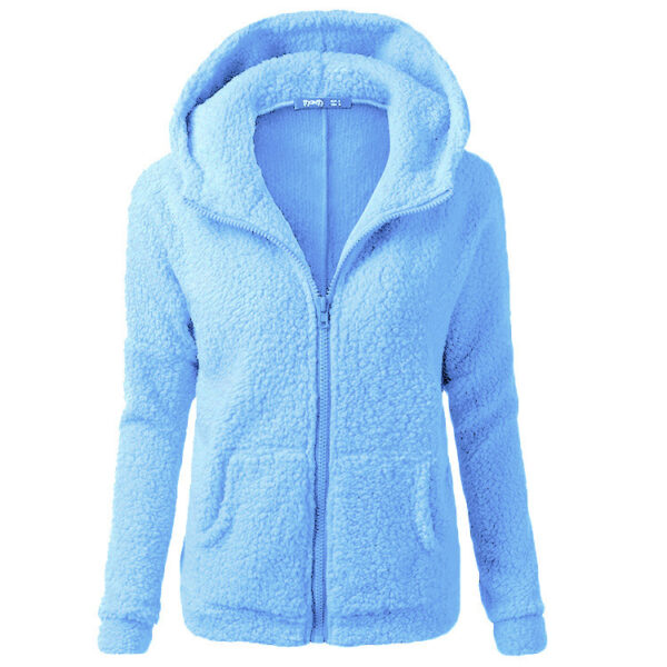 Women's Fashion Jacket Hooded Sweater Sweater - Image 4