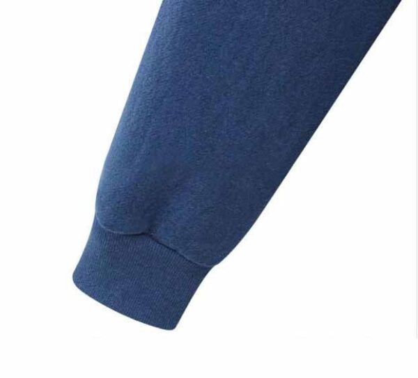 Hooded Long Sleeve Sweater Fleece Long Jacket - Image 10
