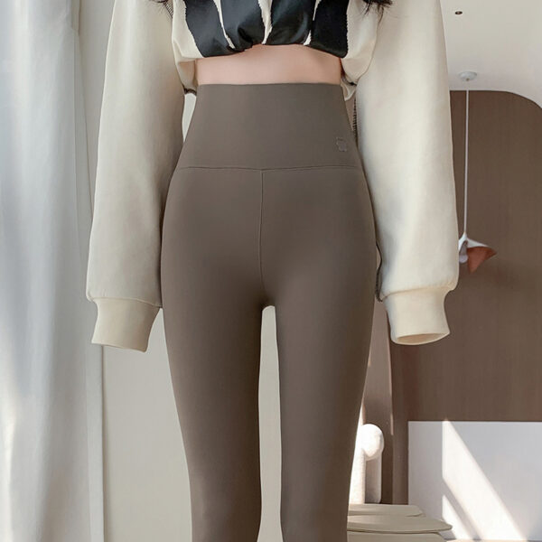 Women's Fashion High Waist Outer Wear Belly Contracting Weight Loss Pants - Image 2