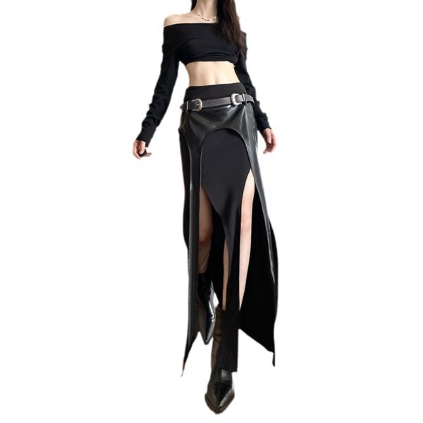 Women's Fishtail Irregular High Waist Long Dress - Image 6