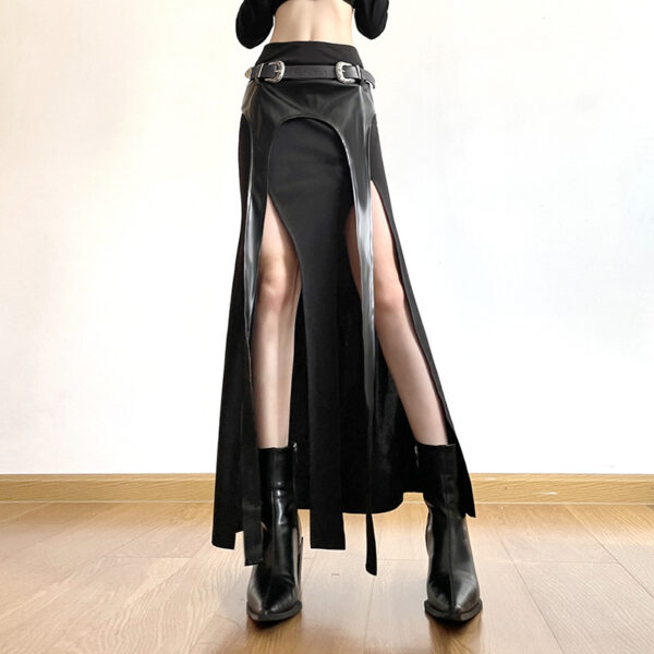 Women's Fishtail Irregular High Waist Long Dress - Image 5